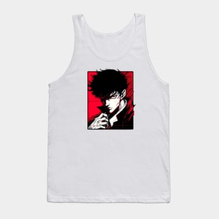 Anime Wonderland: Whimsical Art Prints Featuring Manga-Inspired Designs for Otaku Bliss! Tank Top